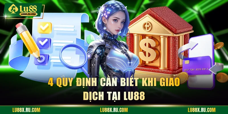 4 quy định cần biết khi giao dịch tại LU88